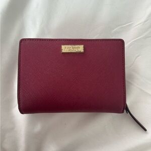 Kate Spade Burgundy Wallet
